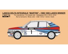 Transkit – Lancia Delta HF Integrale „Martini“ - 1988 1000 Lakes winner - Alen 1/24 "LIMITED"